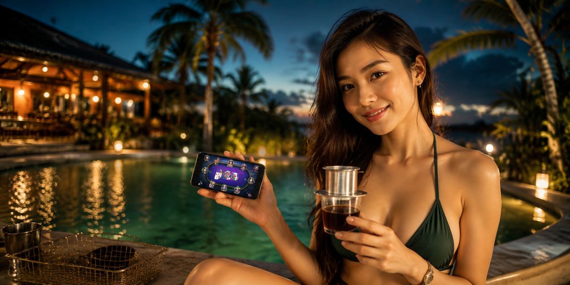Nhóm bạn tại Buôn Ma Thuột thảo luận kèo trận đấu bên ly cà phê