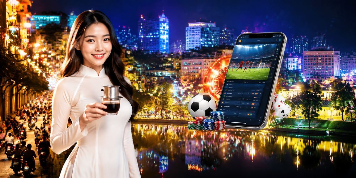 Người xem theo dõi kèo bóng đá buổi tối tại Đà Lạt với trang phục truyền thống