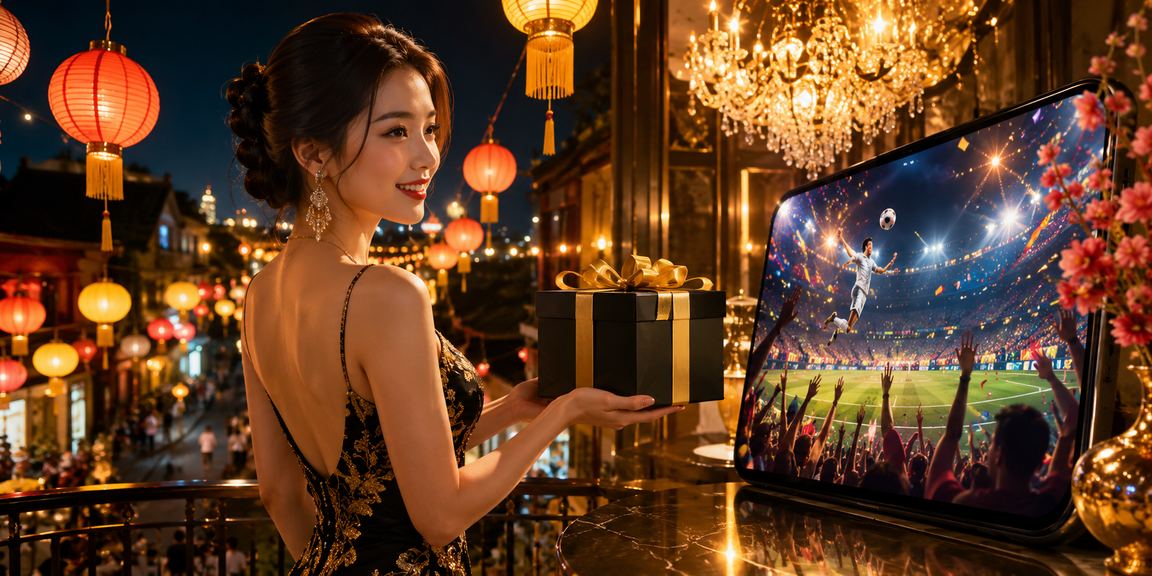 Người dùng đăng nhập cá cược thể thao tại Hội An trong không gian đèn lồng đêm phố cổ