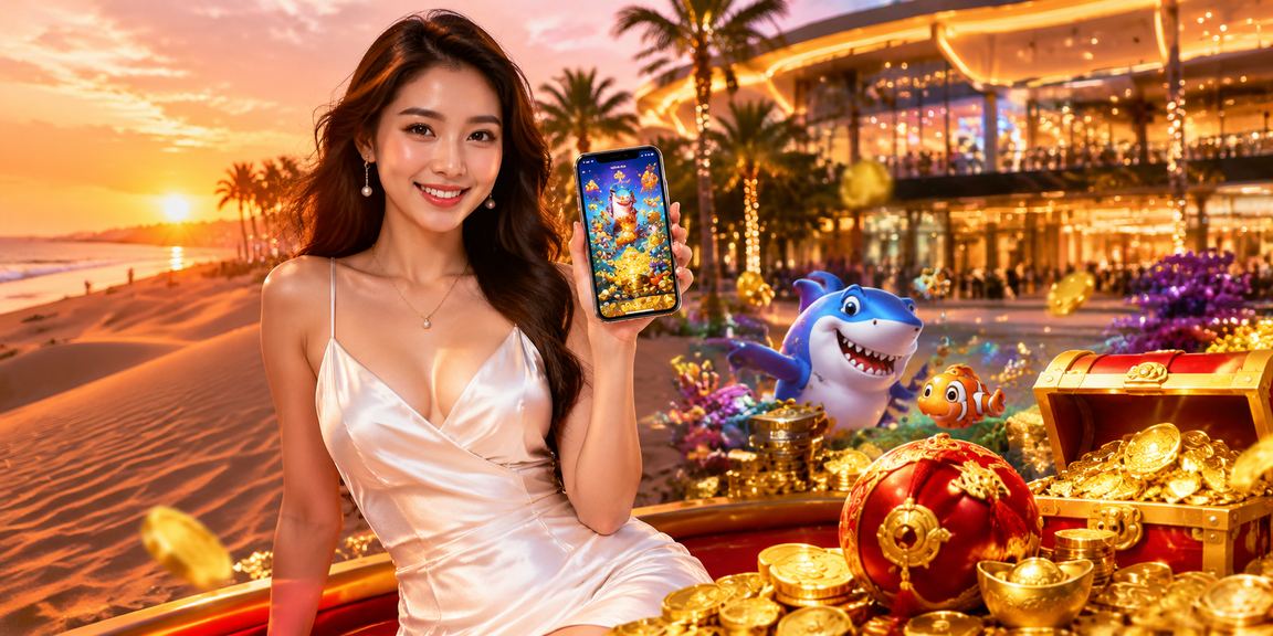 Người dùng trải nghiệm casino trên điện thoại di động tại bãi biển Mũi Né Việt Nam