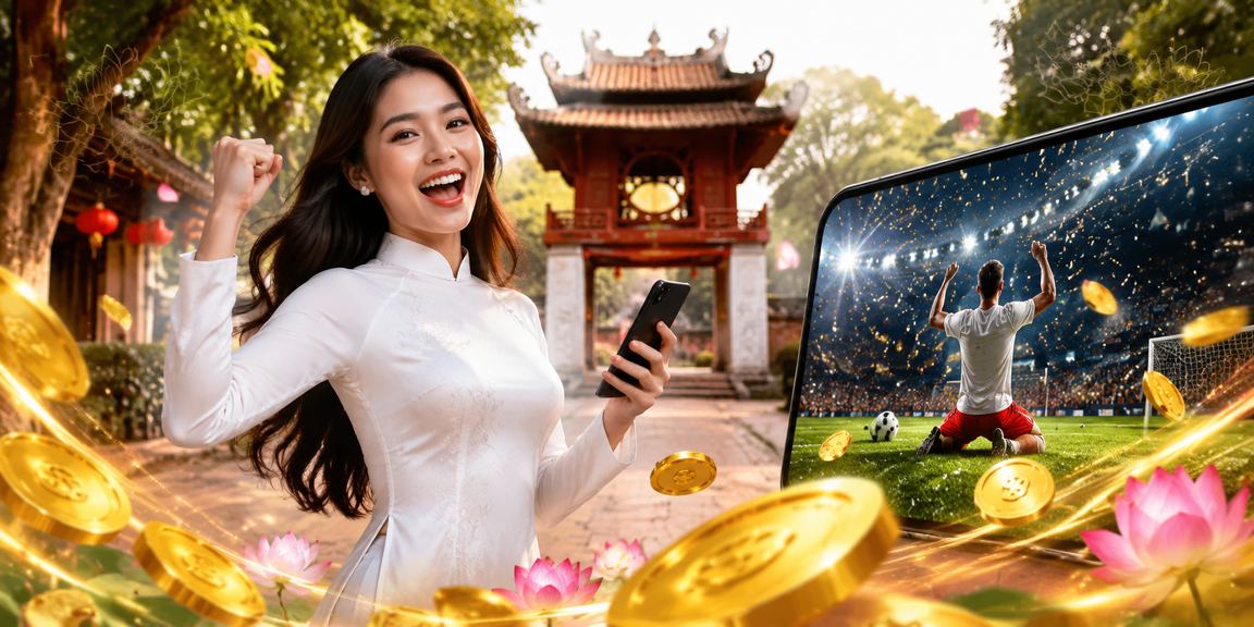 Không gian casino trực tuyến hiện đại dành cho người chơi Việt Nam